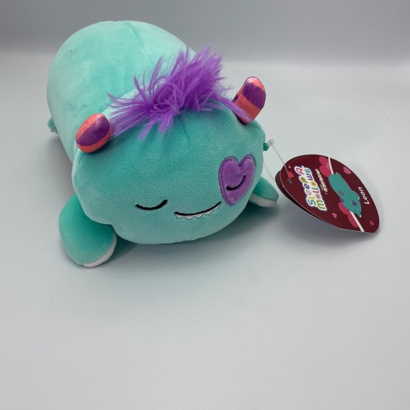 Sleep A Mallows Leon The Monster Valentine 8" Plush Original by Squishmallows - Picture 1 of 5